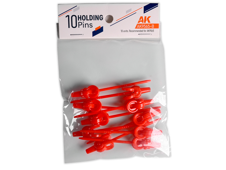 AK interactive ak9565-B BROCHES DE MAINTIEN POUR SUPPORT DE POIGNÉE AK9565 10 UNITÉS