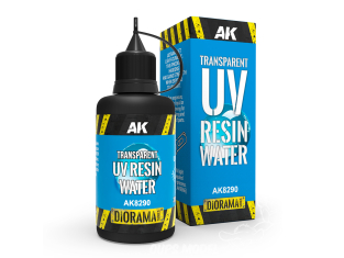 AK interactive ak8290 EAU TRANSPARENTE À LA RÉSINE UV 30ml
