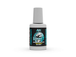 AK interactive ak12031 MAGNET 8G STANDARD DENSITY COLLE CYANOCRYLATE ULTRA RÉSISTANTE