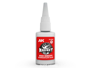 AK interactive ak12029 MAGNET 20G HAUTE DENSITÉ COLLE CYANOCRYLATE