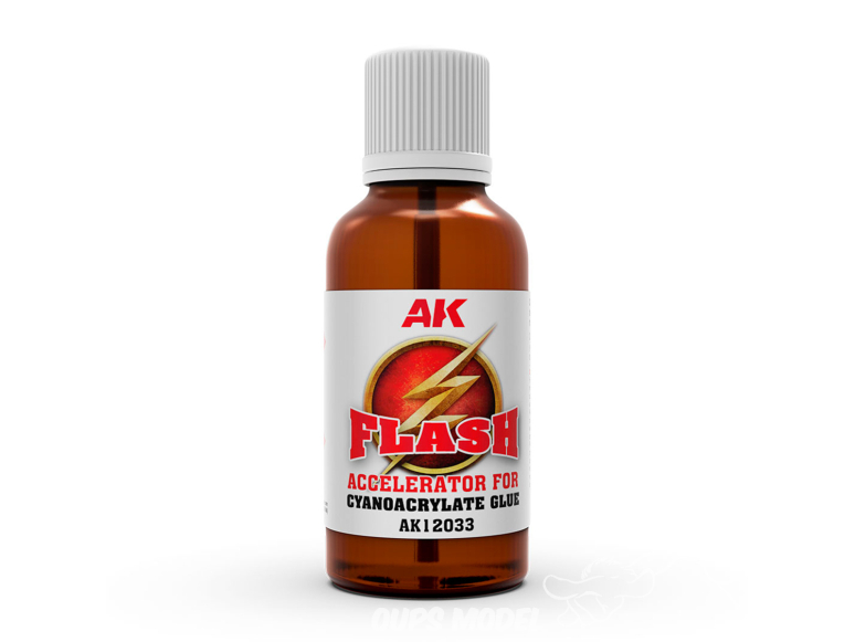 AK interactive ak12033 FLASH 30ML ACCÉLÉRATEUR POUR COLLE CYANOACRYLATE
