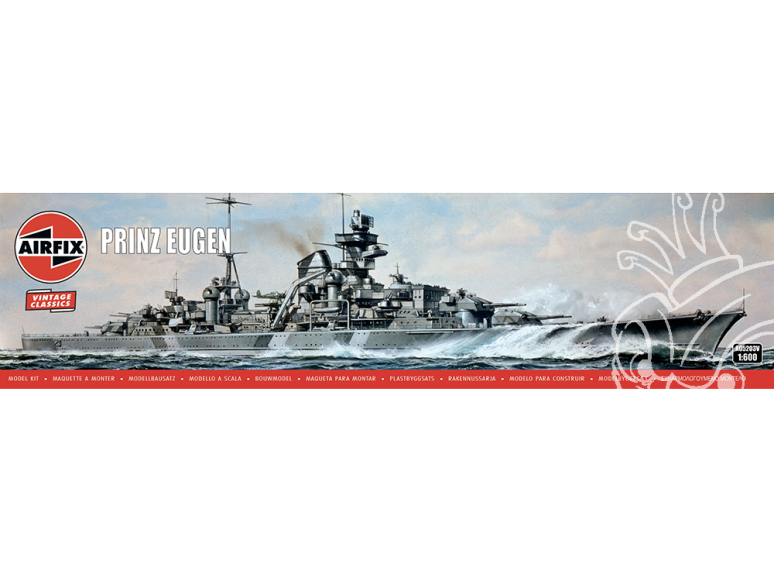 AIRFIX maquette A05203V Prinz Eugen 1/600