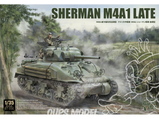 Border model maquette militaire BT-056 Sherman M4A1 Late 1/35