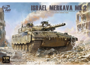 Border model maquette militaire BT-055 Israel Merkava Mk.2 1/35
