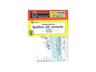 KP Model Kpex066 Decalques Spitfire toutes variantes 1/72