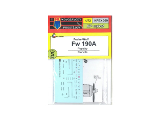 KP Model Kpex069 Decalques Fw 190A 1/72