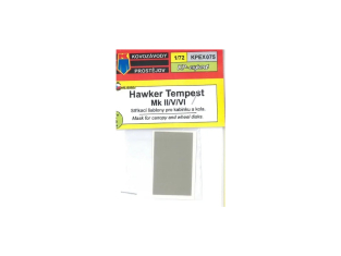 KP Model Kpex075 Masque Tempest Mk.II/V/VI pour verrière et disques de roue 1/72