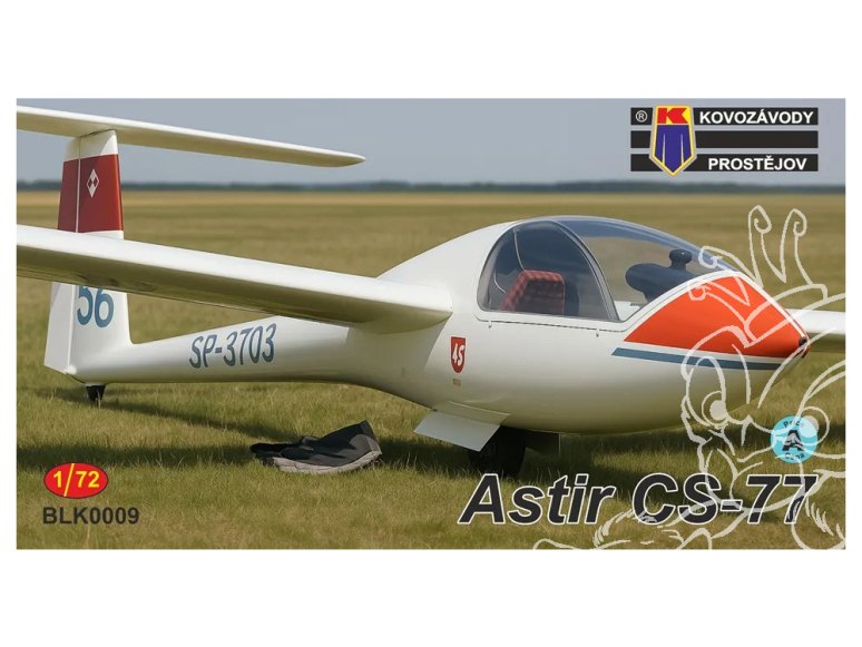 KP Model kit avion BLK0009 Planeur Astir CS-77 1/72