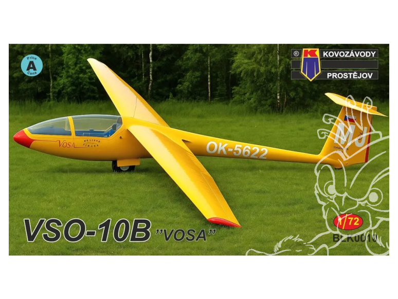 KP Model kit avion BLK0010 Orličan VSO-10B Vosa 1/72