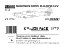 KP Model kit avion KPJ7204 Spitfire Mk.Ib, IIb, Vb Early KP-JOYPACK sans décalques ni instructions 1/72