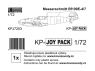 KP Model kit avion KPJ7203 Messerschmitt Bf 109E-4/7 KP-JOYPACK sans décalques ni instructions 1/72