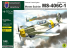 KP Model kit avion Kph4803 MS-406C-1 Autres utilisateurs serie Hi-Tech Limitée 1/48