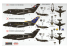 KP Model kit avion KPH7229 Hawker Siddeley HS.125 Dominie T1 Black 1 White Hi-Tech 1/72