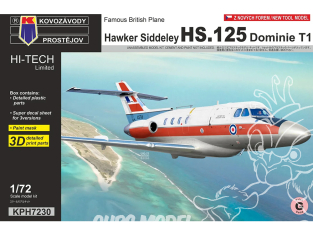 KP Model kit avion KPH7230 Hawker Siddeley HS.125 Dominie T1 RAF Hi-Tech 1/72 KP Model kit avion KPH7230 Hawker Siddeley HS.125 Dominie T1 RAF Hi-Tech 1/72