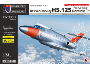 KP Model kit avion KPH7231 Hawker Siddeley HS.125 Dominie T1 Arrive Hi-Tech 1/72 KP Model kit avion KPH7231 Hawker Siddeley HS.125 Dominie T1 Arrive Hi-Tech 1/72