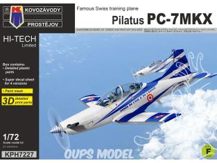 KP Model kit avion KPH7227 Pilatus PC-7MKX Hi-Tech 1/72