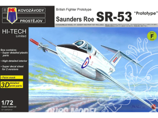 KP Model kit avion KPH7225 Saunders Roe SR-53 Prototype Hi-Tech 1/72