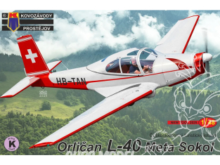 KP Model kit avion Kpm4830 Orličan L-40 Meta Sokol 1/48