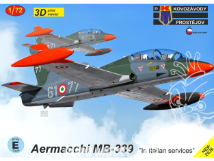 KP Model kit avion KPM0527 Aermacchi MB-339 En service italien 1/72