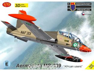 KP Model kit avion KPM0526 Aermacchi MB-339 utilisateurs africains 1/72