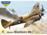 KP Model kit avion KPV7204 Bristol Blenheim Mk.I VINTAGE KP 1/72