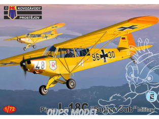 KP Model kit avion KPM0537 Piper L-18C Super Cub Armée 1/72