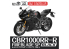 Magic Factory Maquette moto 1405 Honda CBR1000RR-R Fireblade SP Noire Pré-Peint 1/9