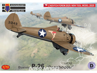 KP Model kit avion KPM0516 Boeing P-26 Peashooter USAF 1/72