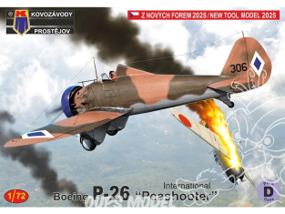KP Model kit avion KPM0518 Boeing P-26 Peashooter International 1/72