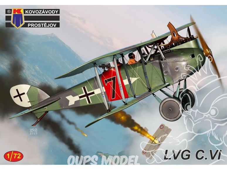 KP Model kit avion KPM0507 LVG C.VI 1/72