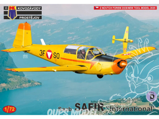 KP Model kit avion KPM0521 SAAB Safir International 1/72