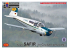 KP Model kit avion KPM0522 SAAB Safir Dans les services civils 1/72