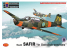 KP Model kit avion KPM0523 SAAB Safir Dans les services suédois 1/72