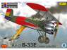 KP Model kit avion KPM0543 Avia B-33E Jupiter dans le ciel 1/72