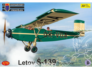 KP Model kit avion KPM0541 Letov Š-139 Hadimrška 1/72
