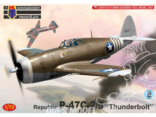 KP Model kit avion KPM0514 Republic P-47C-2/5 Thunderbolt 1/72