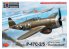 KP Model kit avion KPM0515 Republic P-47C-2/5 Thunderbolt avec réservoir Ferry 1/72