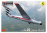 KP Model kit avion KPM0487 LET L-23 Super Blaník À travers l'Europe 1/72