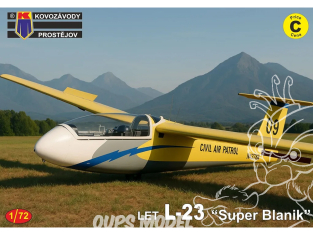 KP Model kit avion KPM0488 LET L-23 Super Blaník 1/72