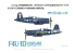 Magic Factory Maquette AVION 5006 Vought F4U-1D Corsair 1/48