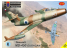 KP Model kit avion KPM0530 Dassault MD-450 Ouragan Israel AF 1/72