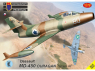 KP Model kit avion KPM0530 Dassault MD-450 Ouragan Israel AF 1/72