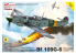 AZ Model Kit avion AZP7201 Messerschmitt Bf 109G-6 Danubian users 1/72