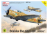 AZ Model Kit avion AZP7211 Breda Ba-65A-80 Nibbio En service Italien 1/72