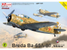AZ Model Kit avion AZP7211 Breda Ba-65A-80 Nibbio En service Italien 1/72
