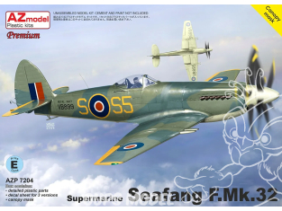 AZ Model Kit avion AZP7204 Supermarine Seafang F.MK.32 1/72