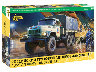 Zvezda maquette plastique 3706 Camion russe ZIL-131 1/35