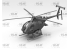 Icm maquette helicoptére 48370 AH-6J Little Bird 1/48