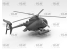 Icm maquette helicoptére 48370 AH-6J Little Bird 1/48