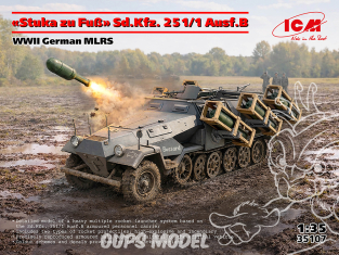 Icm maquette militaire 35107 Stuka zu Fuß Sd.Kfz. 251/1 Ausf.B 1/35